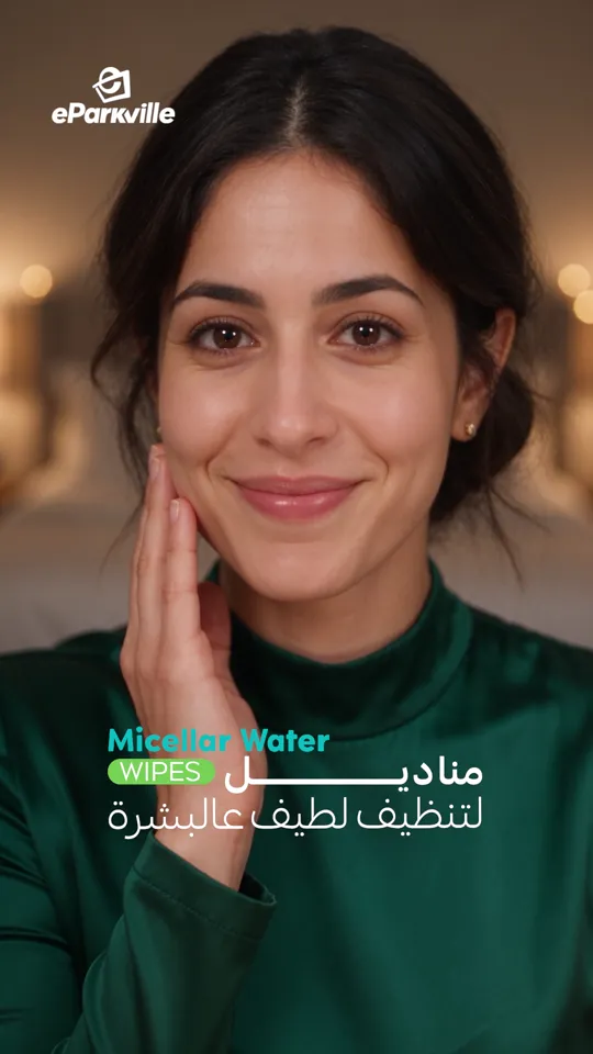 StarVille — AI-generated micellar water wipes ad